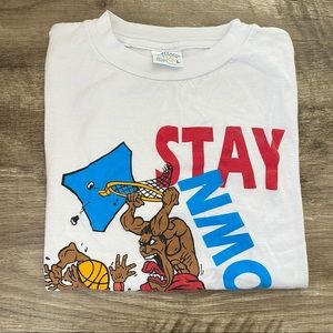 Vintage 90s “Stay down punk” tee MJ